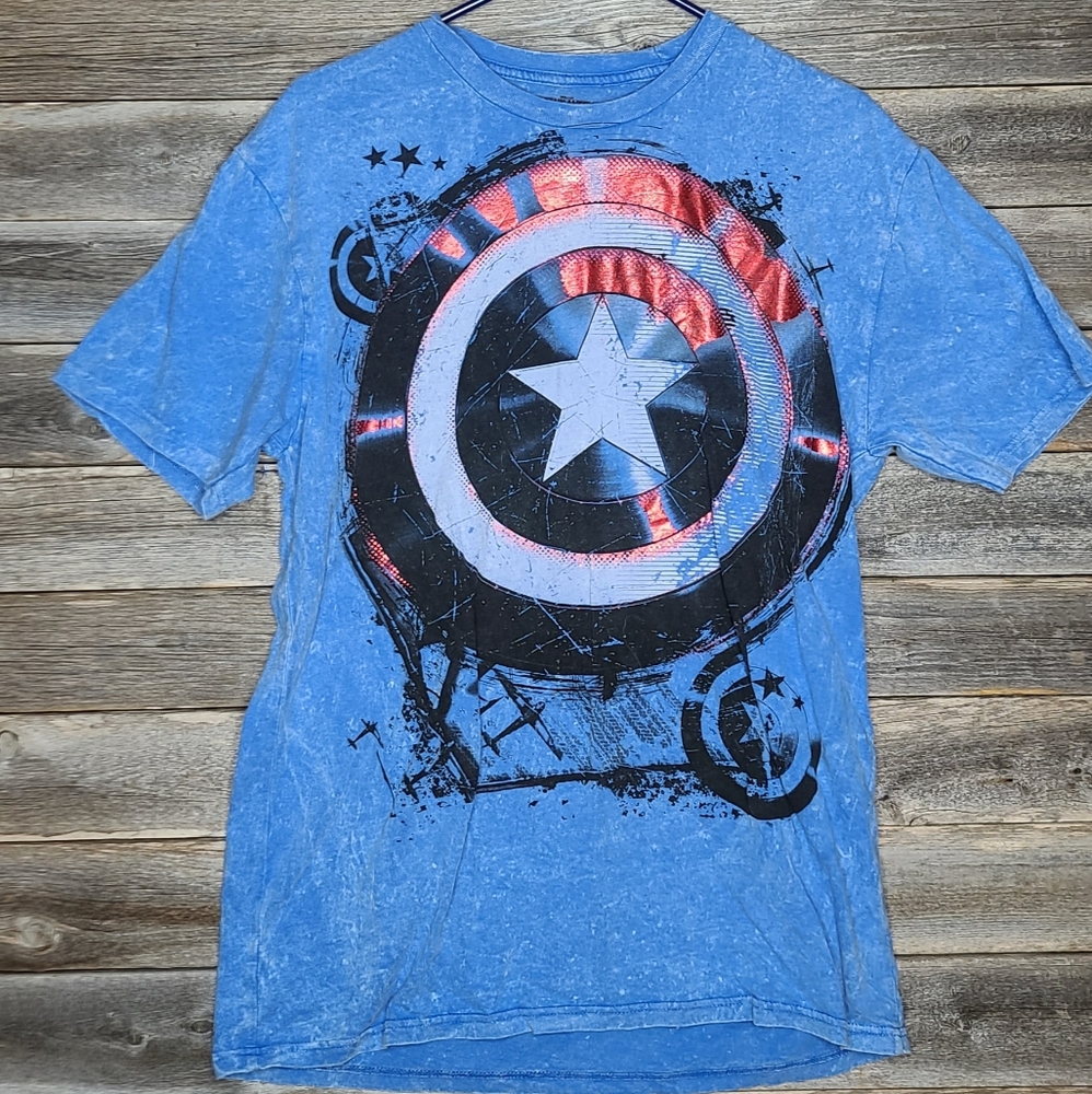 Captain America Shield Men's Shirt